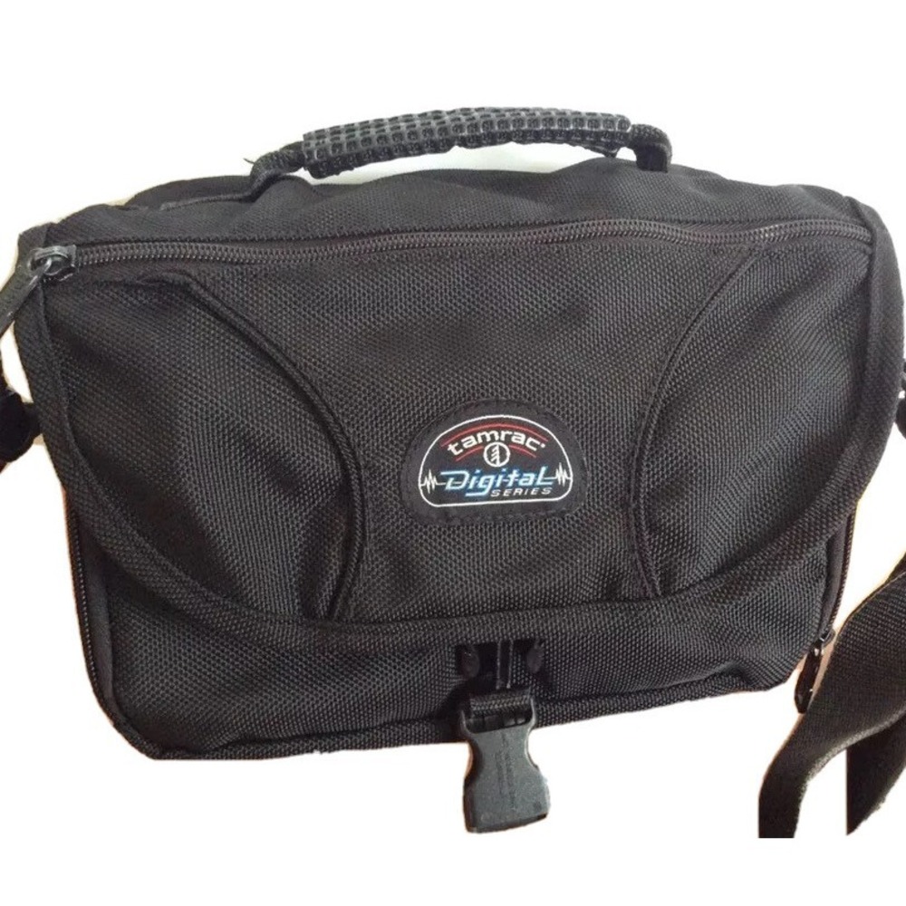 Tamrac Digital Series Camera Bag Padded Shoulder Strap Belt Loop Travel Pouch